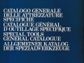 Katalog Spezialwerkzeuge -  ital., franz., engl., deut. - Februar 1981