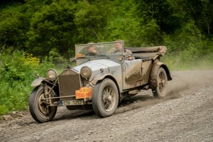 MIt der Lambda bei der Peking - Paris Rallye